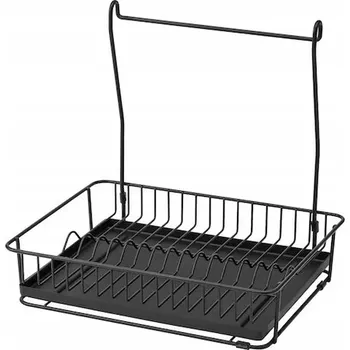 Odkapávač na nádobí IKEA HULTARP Odkapávač na nádobí černý