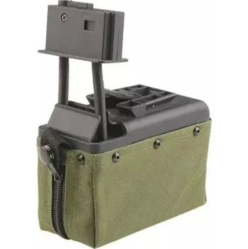 Zásobník M249 1500BBs (oliva) - A&K [plast]