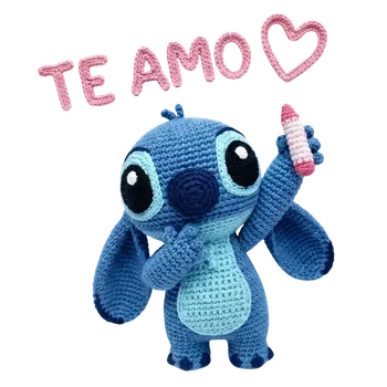 Nášivka NAŽEHLOVAČKA - Vyšívaný Stitch te amo
