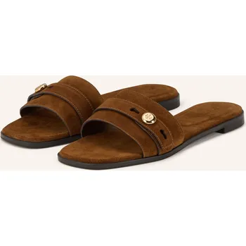 Dámské sandále Tory Burch Dámské Pantofle Romy, koňaková, 37