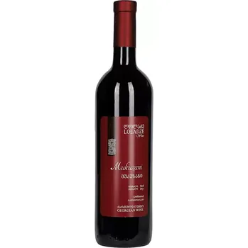 Víno Loladze MUKUZANI červené suché víno - 2022 - 0,75 l