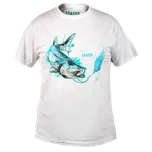 Traper Tričko Art Tarpoon bílé Velikost: S