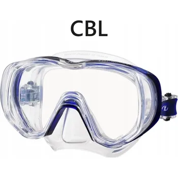 Potápěčská maska Potápěčské brýle Tusa Tri-Quest FD modrá