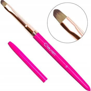 Kosmetický štětec Štětec na gel MAGENTA Clavier 6mm č. 04