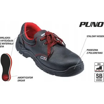 Pracovní obuv YATO PRACOVNÍ POLOBOTY PUNO SB velikost 43