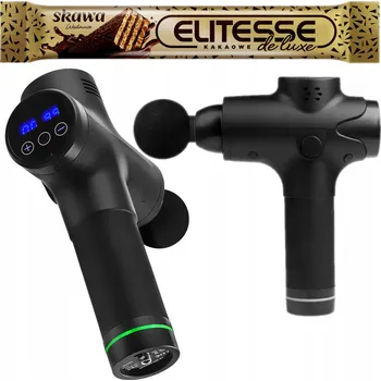 Masážní přístroj MASÁŽNÍ PISTOLE NA ZÁDA, TĚLO A CHODIDLA MASÁŽNÍ PŘÍSTROJ A2 SADA PRO 6 NÁSTAVCŮ