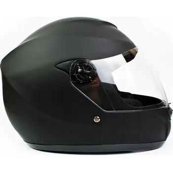 Helma na motorku Integrální helma Abiwa černá matná XXL s hledím odolným proti poškrábání