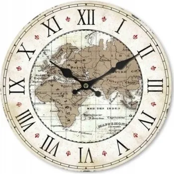 Hodiny Nástěnné hodiny Old Map