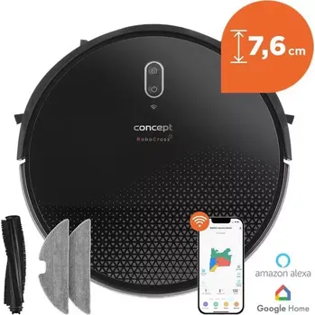 Robotický vysavač Concept VR 3300 Robotický vysavač s mopem 2v1