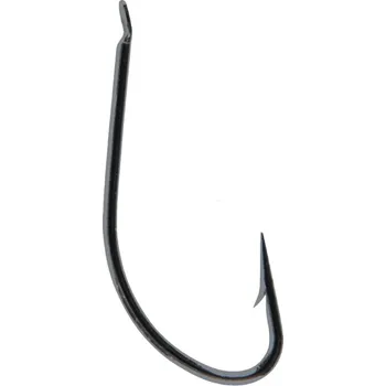 Rybářský háček Traper Háček Bushido Shiro černý nikl Velikost: 10