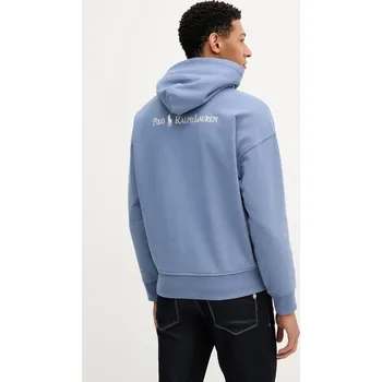 Dámská mikina Mikina Polo Ralph Lauren Lspohoodm11 Long Sleeve, XXL, modrá, 95X