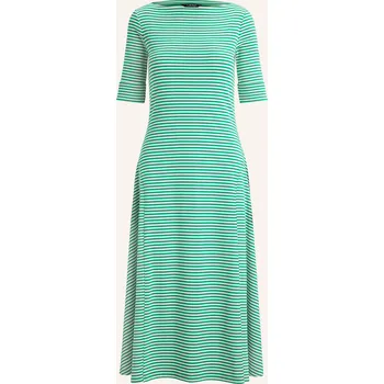 Dámské šaty Lauren Ralph Lauren Dámské Jerseyové Šaty, zelená / bílá, 40
