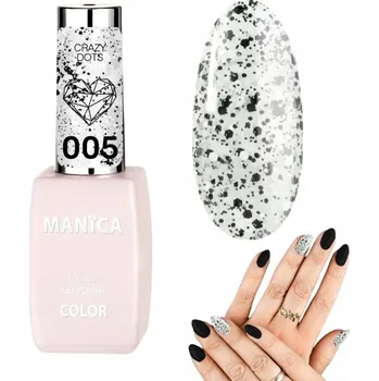 Lak na nehty Manica Hybridní lak - Crazy Dots 005 10ml