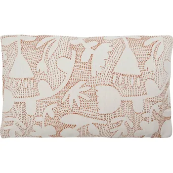 Povlak na polštářek House Doctor Bavlněný povlak na polštář Sari Off White 50 x 30 cm