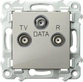 Elektrická zásuvka Anténní zásuvka nástěnná Ospel béžová