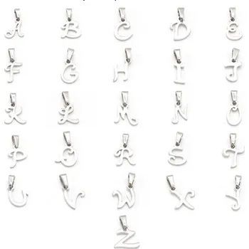 Přívěsek Šperky4U Ocelový přívěšek - písmenko - iniciála - OPP1768-M