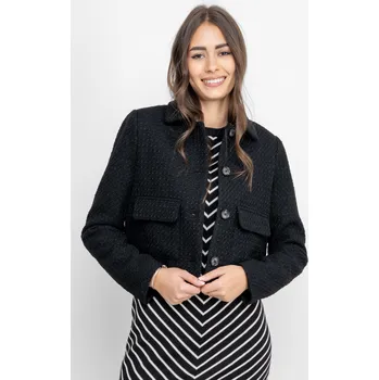 Vero Moda krátký kabátek Naoko černý Velikost: L