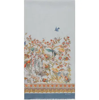 Šála Etro Dámská Šála Tosca, tmavě modrá / tmavě oranžová / světle...