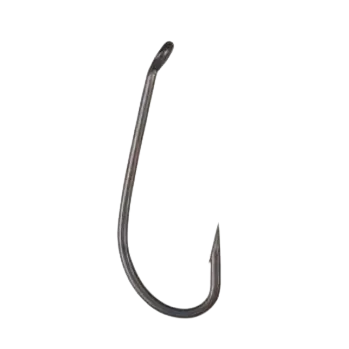 Rybářský háček Traper Háček Carp D-Rig černý chrom Velikost háčku: 1