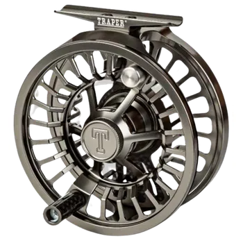 Rybářský naviják Traper Muškařský naviják GST Nymph - kouřově šedý