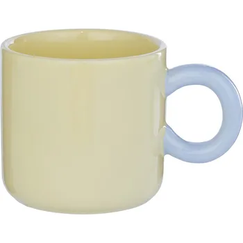 Butlers CHUNKY Hrnek 13 cm - žlutá