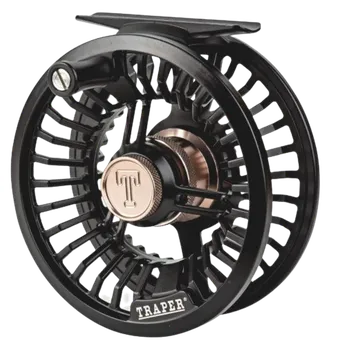 Rybářský naviják Traper Muškařský naviják Spider - oříškový