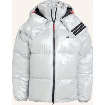 Pánská bunda Adidas Pánská Prošívaná Bunda Adidas X Moon Boot, stříbrná, 54
