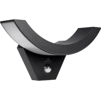 Venkovní osvětlení LED lampa s infračerveným pohybovým senzorem MCE290 B 800lm 10W IP54 Maclean Energy černá