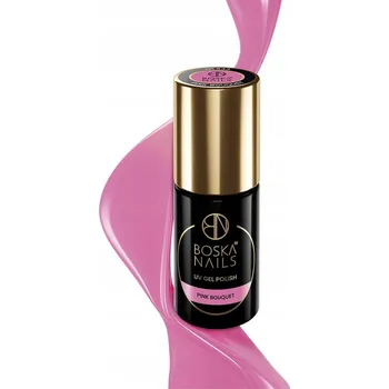 Lak na nehty Hybridní lak Pink Bouquet č. 533 Boska Nails 6 ml