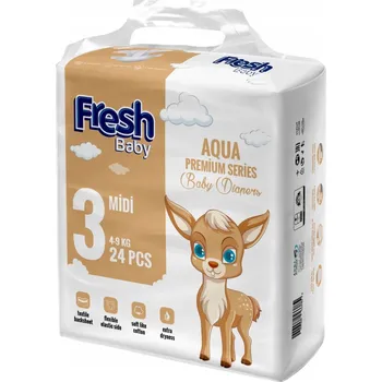 Plena Fresh Baby AQUA Premium Plenky 3 24 ks