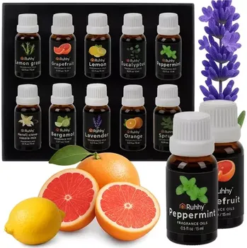 Sada esenciálních olejů – 10 ks po 15 ml