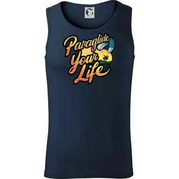 Paraglide your life - Tílko pánské Core - S ( Námořní modrá (téměř černá) )