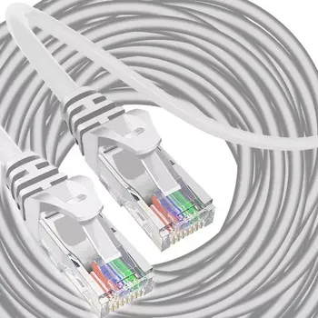 Kabel do PC Síťový LAN kabel RJ45 pro počítače a zařízení - 30 metrů