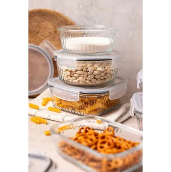 Dóza na potraviny NÁDOBA NA POTRAVINY Mariet FLORINA 0,8 l