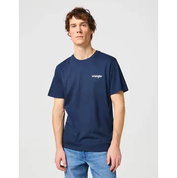 Pánské tričko Pánské triko Wrangler 2 Pack Sign Off Tee W7BZFQE12 (112334265) True Navy Velikost: 3XL