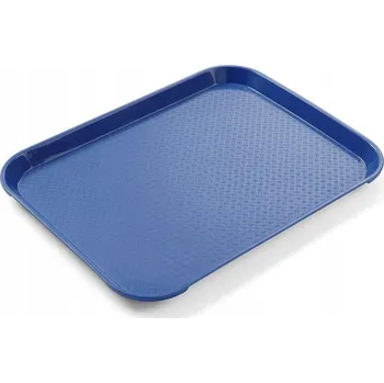 Malý servírovací tác na rychlé občerstvení z polypropylenu MODRÝ Hendi 878