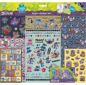 samolepka Sada samolepek Stitch XL Totum