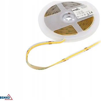 LED páska LED pásek 24V COB 2400 LED 5m 10W/m TEPLÁ BÍLÁ