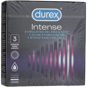 Kondom DUREX PREZERVATIVY Intense 3 KUSY
