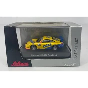 auto na autodráhu Schuco Porsche 911 GT3 Cup 2006 #30 1:87 452522700