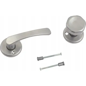 Dveřní kování Klika ke dveřím interiérovým Matoga Štítek kulatý