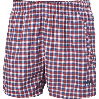 Pánské kraťasy Pánské plavkové šortky HELLY HANSEN NEWPORT TRUNK ČERVENÁ / TMAVĚ MODRÁ M