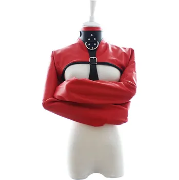 Svěrací kazajka – červená