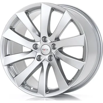 Disk alu-kola PLATIN P106 Silver 9.5x19, 5x114 ET45, stříbrný
