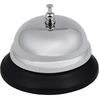Gadget Recepční zvonek – stříbrný