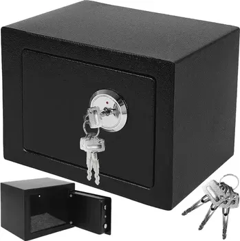 Trezor MALATEC Trezor na klíč 23 × 17 × 17 cm černý