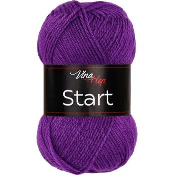 Galanterie Vlna Hep Start 41100 tmavě fialová