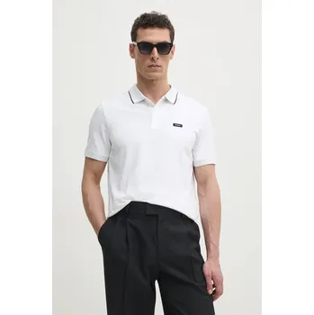 Pánské oblečení Polo tričko Calvin Klein K10K114141 bílá 00X, vel. S