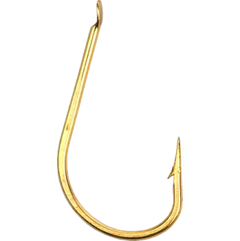 Rybářský háček Traper Háček Abumi zlatý Velikost: Nr 8