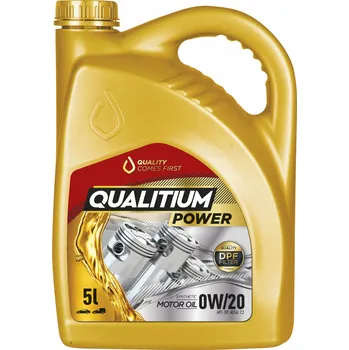 Motorový olej Syntetický motorový olej 0W20 Qualitium Power 5L